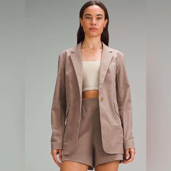 Lululemon Relaxed-Fit Twill Blazer Women’s Size Small P - Picture 2 of 10